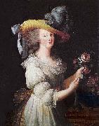 Elisabeth Louise Viegg-Le Brun, Portrait of Marie Antoinette,
